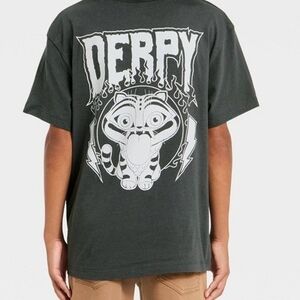 Derpy Kids Graphic T-Shirt - Black